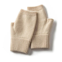 Pure Cashmere Fingerless Gloves