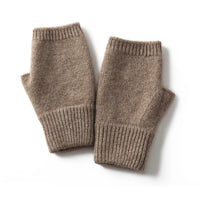 Pure Cashmere Fingerless Gloves