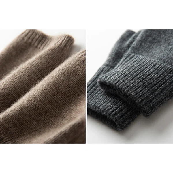 Pure Cashmere Fingerless Gloves